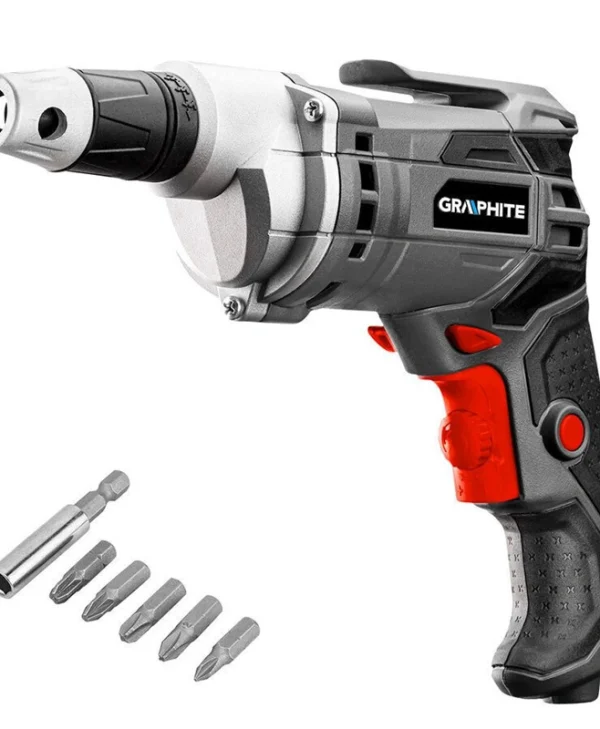 Graphite Κατσαβίδι Γυψοσανίδας Ρεύματος 520W TOP-58G794