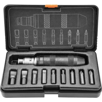 Neo Tools Κατσαβίδι με Εναλλασσόμενες Μύτες TOP-04-250