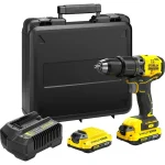 Stanley Fatmax Κρουστικό Δραπανοκατσάβιδο Μπαταρίας Brushless 18V 1x2Ah SFMCD715D2K-QW