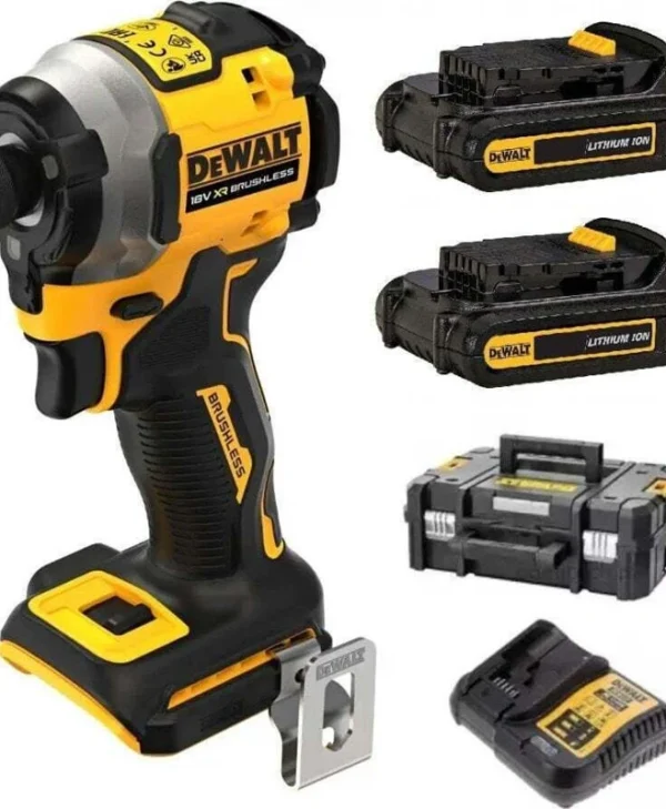 Dewalt Παλμικό Κατσαβίδι Μπαταρίας Brushless 18V 2x2Ah DCF850D2T-QW