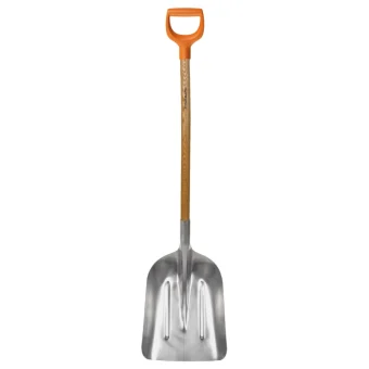 Fiskars Φτυάρι Χιονιού με Κοντάρι 127cm και Πλαστική Λαβή 1001637