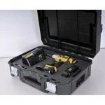 Stanley FatMax TSTAK I Εργαλειοθήκη Χειρός Πλαστική με Ταμπακιέρα και Αφρολέξ Π44xB18.3xΥ33.3cm ST-FMST1-71967 - Image 4