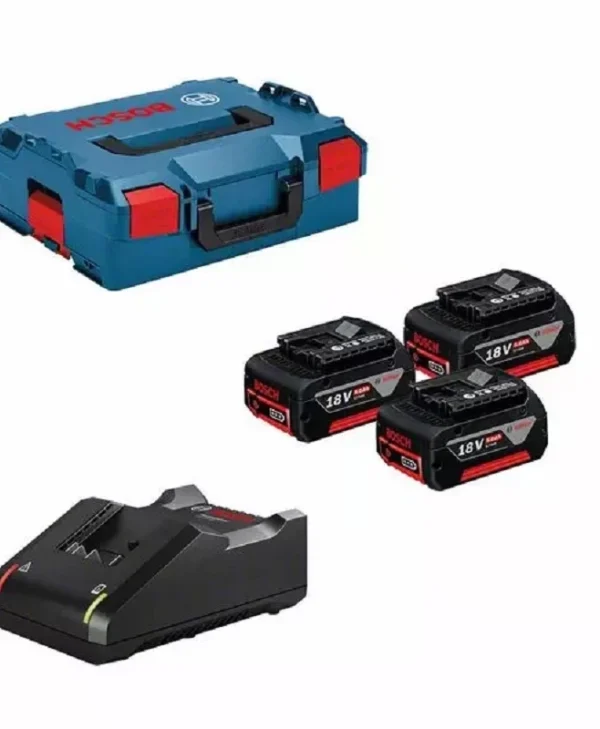 Bosch Σετ Μπαταρίας Χωρητικότητας 5Ah 18V με Φορτιστή GAL 18V-40 0615990L3T