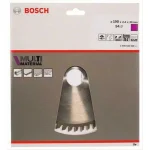 Bosch Optiline Δίσκος Κοπής Ξύλου με 54 Δόντια 190mm 2608640509 - Image 2