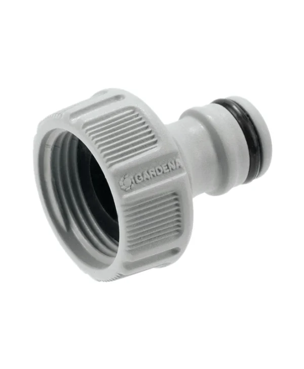 Gardena 18221-20 Ρακόρ Βρύσης με Αρσενικό Σπείρωμα 26.5mm Γκρι