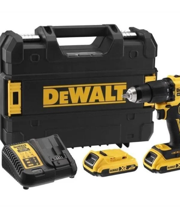 Dewalt Κρουστικό Δραπανοκατσάβιδο Μπαταρίας Brushless 18V 2x2Ah DCD709D2T-QW