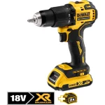 Dewalt Κρουστικό Δραπανοκατσάβιδο Μπαταρίας Brushless 18V 2x2Ah DCD709D2T-QW - Image 6