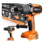 Neo Tools Κρουστικό Δραπανοκατσάβιδο Μπαταρίας Solo Brushless 18V 04-616