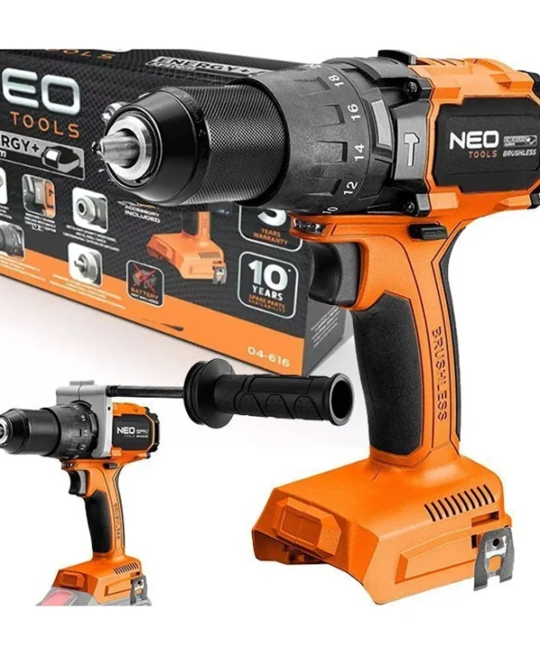 Neo Tools Κρουστικό Δραπανοκατσάβιδο Μπαταρίας Solo Brushless 18V 04-616