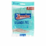 Spontex Ζεύγος Γαντιών Καθαριότητας Second Skin Πλαστικά Small Πράσινα 12452166