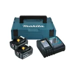 Makita Σετ 2 Μπαταριών Εργαλείου Λιθίου 18V Χωρητικότητας 5Ah με Φορτιστή DC18RC 2864466 - Image 4