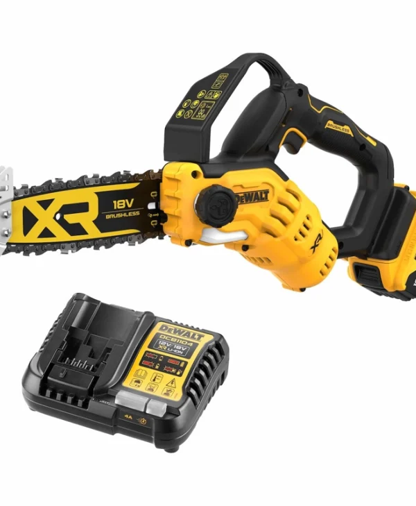 Dewalt Κλαδευτικό Αλυσοπρίονο Μπαταρίας 1x5Ah Brushless 18V 2.1kg με Λάμα 20cm DCMPS520P1-QW