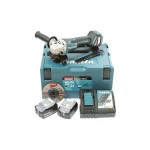 Makita Τροχός 115mm Μπαταρίας Brushless με Ρύθμιση Στροφών 2x5Ah DGA517RTJ - Image 4