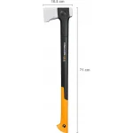 Fiskars Τσεκούρι Σχισίματος Μήκους 20cm με λαβή Fiberglass 1075433 - Image 3