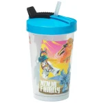 LEGO Ninjago Ποτήρι Νερού από Πλαστικό με Καλαμάκι 500ml 40441726