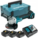 Makita Τροχός 125mm Μπαταρίας Brushless 3x5Ah DGA504RT3J