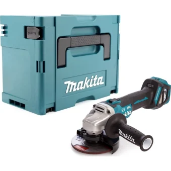 Makita Τροχός 125mm Μπαταρίας Brushless με Ρύθμιση Στροφών 18V Solo DGA513ZJ