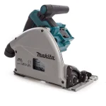 Makita Βυθιζόμενο Δισκοπρίονο Brushless 18V Solo με Ρύθμιση Ταχύτητας και με Σύστημα Αναρρόφησης DSP600ZJ - Image 2