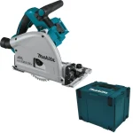 Makita Βυθιζόμενο Δισκοπρίονο Brushless 18V Solo με Ρύθμιση Ταχύτητας και με Σύστημα Αναρρόφησης DSP600ZJ - Image 4