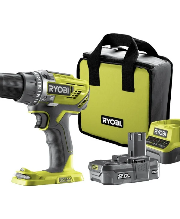 Ryobi R18DD3-120S Δραπανοκατσάβιδο Μπαταρίας 18V 1x2Ah