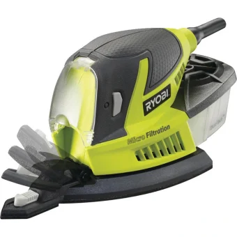 Ryobi RPS100-S Τριβείο Δέλτα 100W με Σύστημα Αναρρόφησης