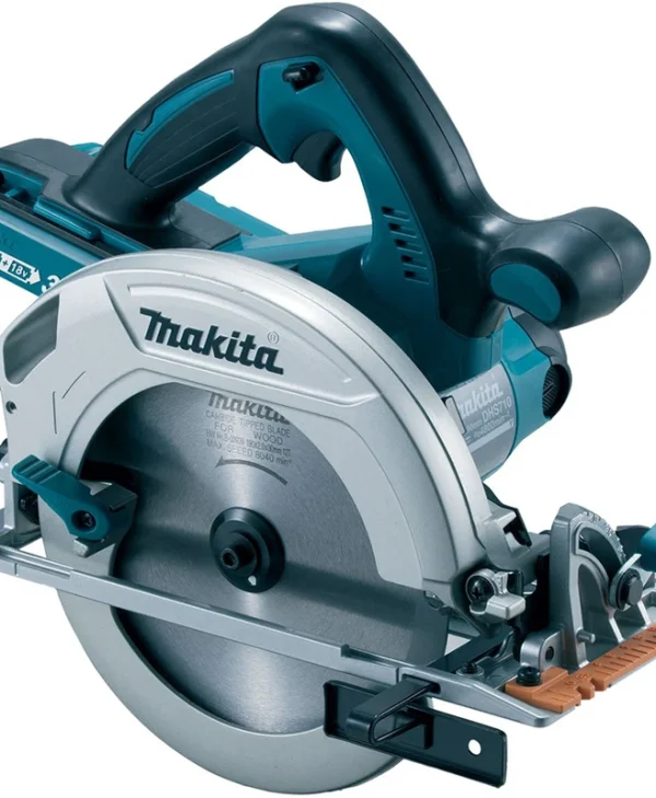 Makita Δισκοπρίονο 18V Solo με Σύστημα Αναρρόφησης DHS710Z