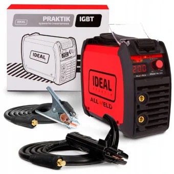 Ideal Industries Ηλεκτροκόλληση Inverter MMA / TIG με Μέγιστο Ρεύμα Συγκόλλησης 200A και Κύκλο Εργασίας 60% PRAKTIK205D