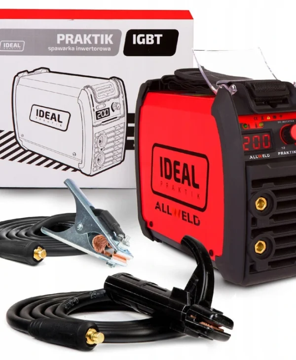 Ideal Industries Ηλεκτροκόλληση Inverter MMA / TIG με Μέγιστο Ρεύμα Συγκόλλησης 200A και Κύκλο Εργασίας 60% PRAKTIK205D