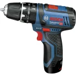 Bosch GSB 12V-15 Κρουστικό Δραπανοκατσάβιδο Μπαταρίας 12V 2x2Ah 06019B690H - Image 3