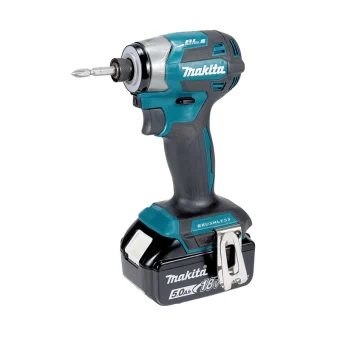Makita Παλμικό Κατσαβίδι Μπαταρίας Brushless 18V 2x5Ah DTD173RTJ
