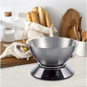 Eldom Ψηφιακή Ζυγαριά Κουζίνας 1gr/5kg Γκρι IK3701