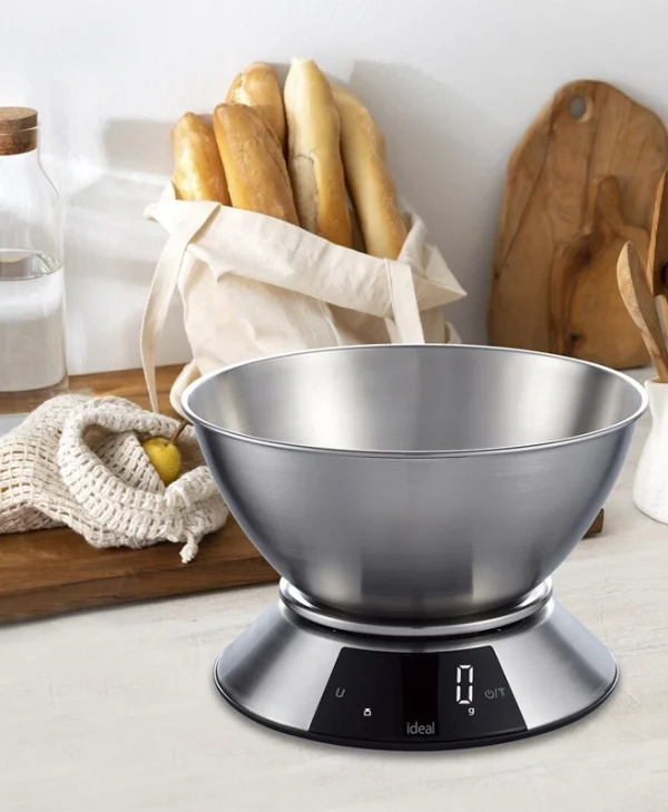 Eldom Ψηφιακή Ζυγαριά Κουζίνας 1gr/5kg Γκρι IK3701