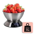 Eldom Ψηφιακή Ζυγαριά Κουζίνας 1gr/5kg Γκρι IK3701 - Image 2