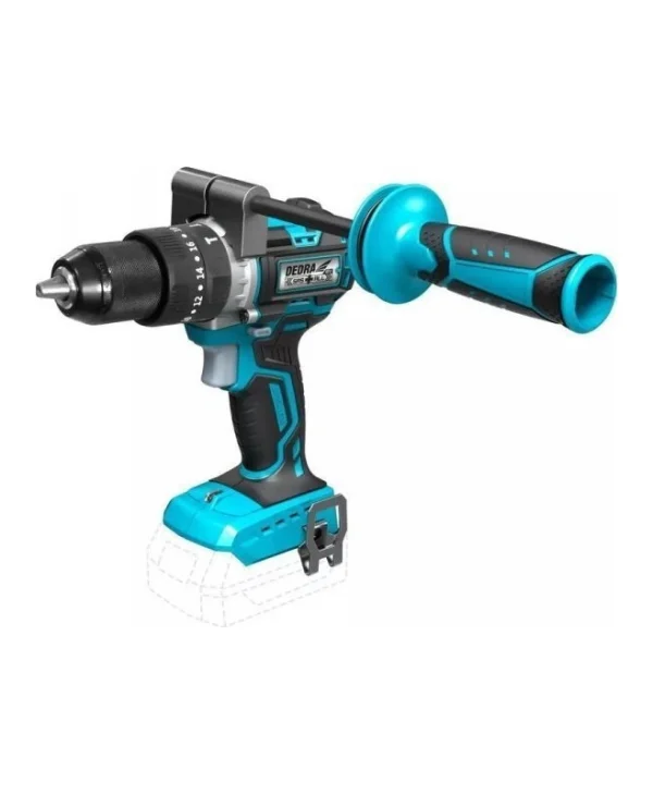 Dedra Κρουστικό Δραπανοκατσάβιδο Μπαταρίας Solo Brushless 18V DED7140
