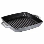 Zwilling J.A. Henckels Staub Square Grill Γκριλιέρα από Μαντέμι Graphite Grey 28cm 40511-684-0 - Image 3