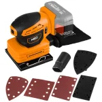 Neo Tools Πολυτριβείο 18V Solo με Ρύθμιση Ταχύτητας και με Σύστημα Αναρρόφησης 04-623