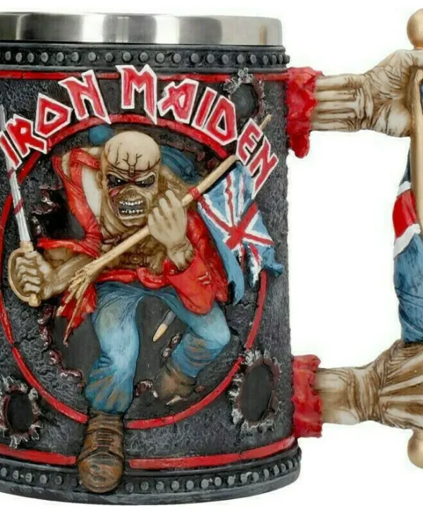 Nemesis Now Iron Maiden - Tankard Trooper Ποτήρι Μπύρας από Πλαστικό σε Μαύρο Χρώμα B4127M8