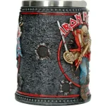 Nemesis Now Iron Maiden - Tankard Trooper Ποτήρι Μπύρας από Πλαστικό σε Μαύρο Χρώμα B4127M8 - Image 4
