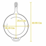 Lodge Τηγάνι από Μαντέμι 26.04cm LODGE - Image 9