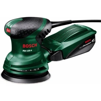 Bosch PEX 220 A Έκκεντρο Τριβείο 125mm Ρεύματος 220W με Σύστημα Αναρρόφησης 603378000