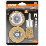 Shind 94946 Συρματόβουρτσα Εργαλείου Σετ 3τμχ SHI-94946 - Image 2