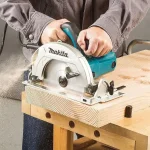 Makita Δισκοπρίονο 1600W με Σύστημα Αναρρόφησης HS7611J - Image 4
