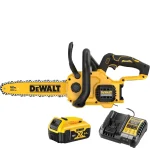 Dewalt Αλυσοπρίονο Μπαταρίας 1x5Ah Brushless 3.3kg με Λάμα 30cm BD-DCMCS565P1 - Image 4