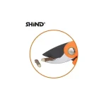 Shind Ψαλίδι Κλαδέματος Μήκους 20cm με Μέγιστη Διάμετρο Κοπής 22mm SHI-94696 - Image 2