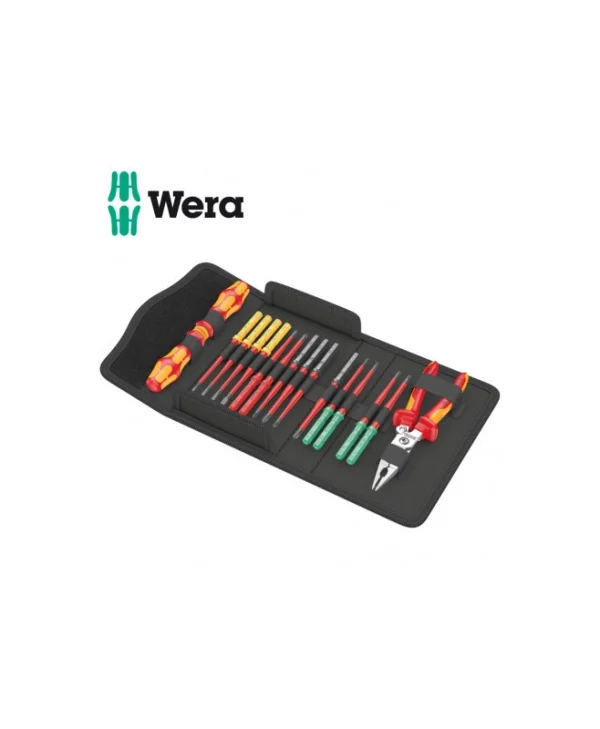 Kraftform Kompakt Vde Insulated Tools Set Screwdrivers Bits Pliers Wera 05006612001 17 Pieces