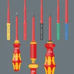 Kraftform Kompakt Vde Insulated Tools Set Screwdrivers Bits Pliers Wera 05006612001 17 Pieces - Image 3