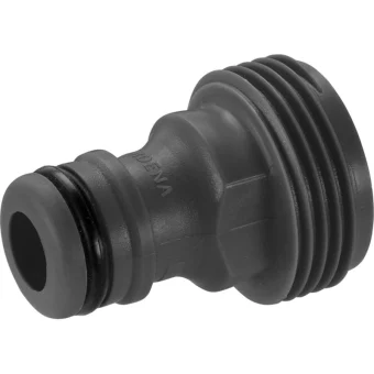 Gardena 00921-50 Ρακόρ Βρύσης με Αρσενικό Σπείρωμα 19mm Γκρι