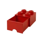 LEGO Παιδικό Κουτί Αποθήκευσης από Πλαστικό 4 Knobs Κόκκινο 25x25x18cm 40051730