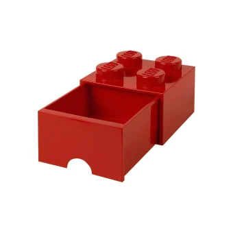 LEGO Παιδικό Κουτί Αποθήκευσης από Πλαστικό 4 Knobs Κόκκινο 25x25x18cm 40051730