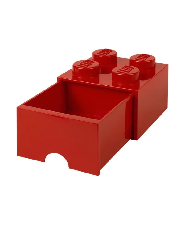 LEGO Παιδικό Κουτί Αποθήκευσης από Πλαστικό 4 Knobs Κόκκινο 25x25x18cm 40051730